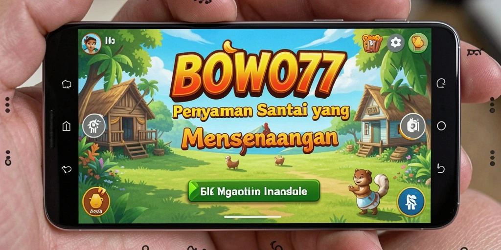 Tampilan gameplay menarik dalam BOWO77 dengan grafis cerah.