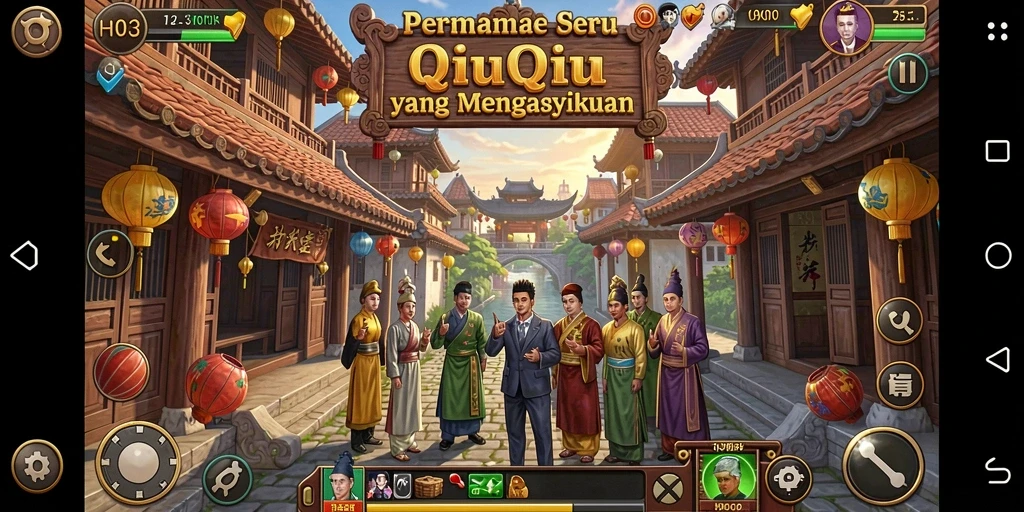 Gameplay H03 yang seru dan interaktif dalam QiuQiu.
