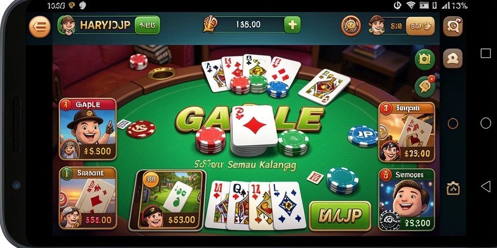 Tampilan gameplay HARAPJP yang menarik dan interaktif.