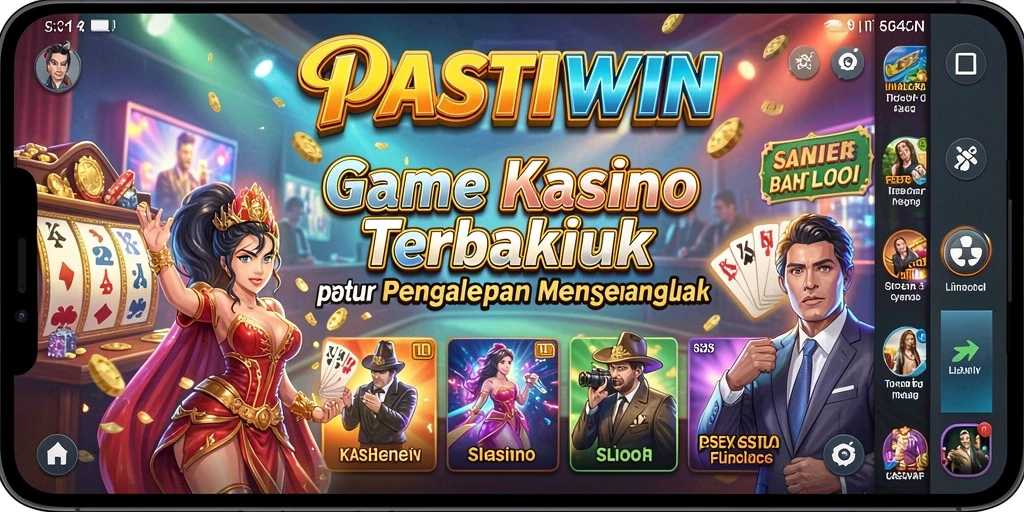 Tampilan gameplay seru PASTIWIN dalam kategori Kasino.